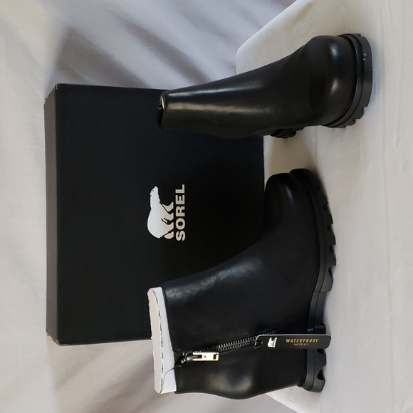 sorel joan of arctic ii waterproof wedge bootie